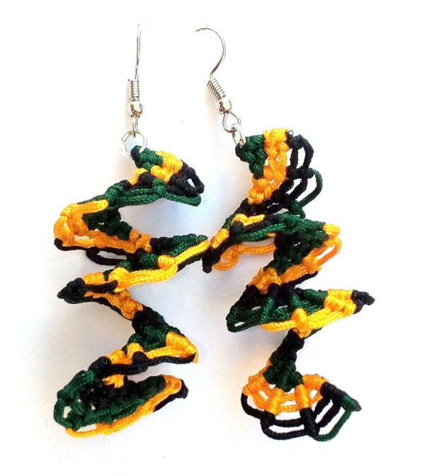 Jamaican Spiral Earring