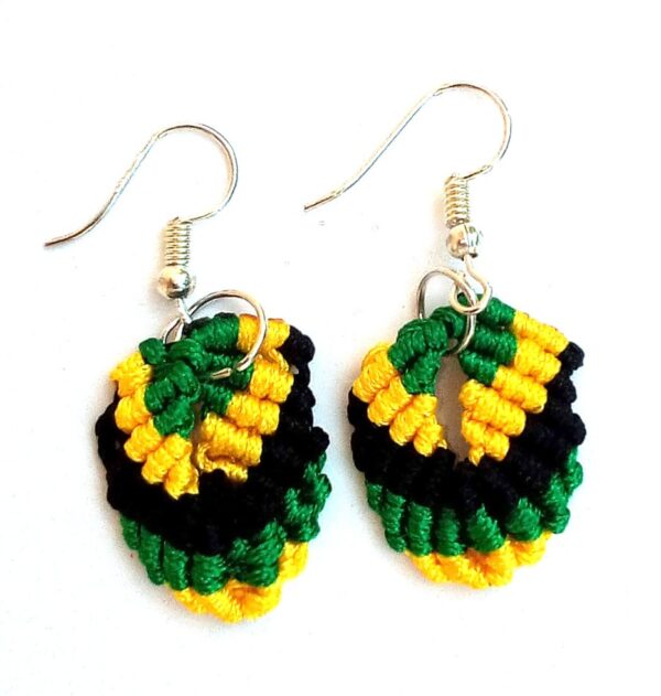Jamaican Teardrop Earring