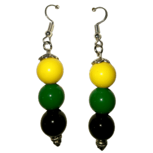 Elegant Jamaican Beads Earring
