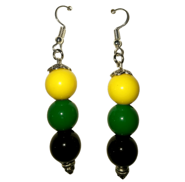 Elegant Jamaican Beads Earring