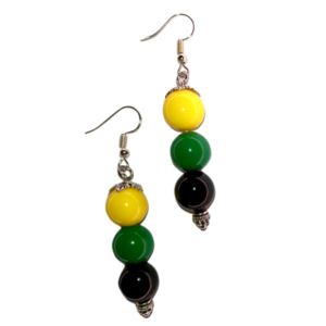 Elegant Jamaican Beads Earring