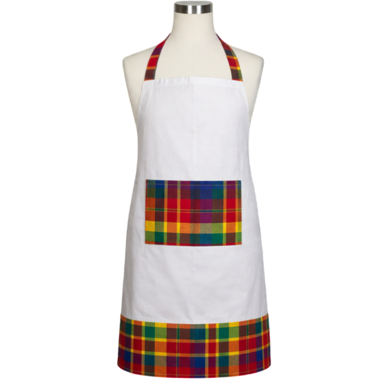 Calico and Madras Apron