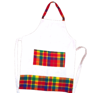 Calico and Madras Apron
