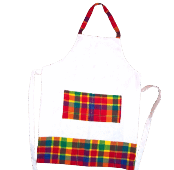 Calico and Madras Apron