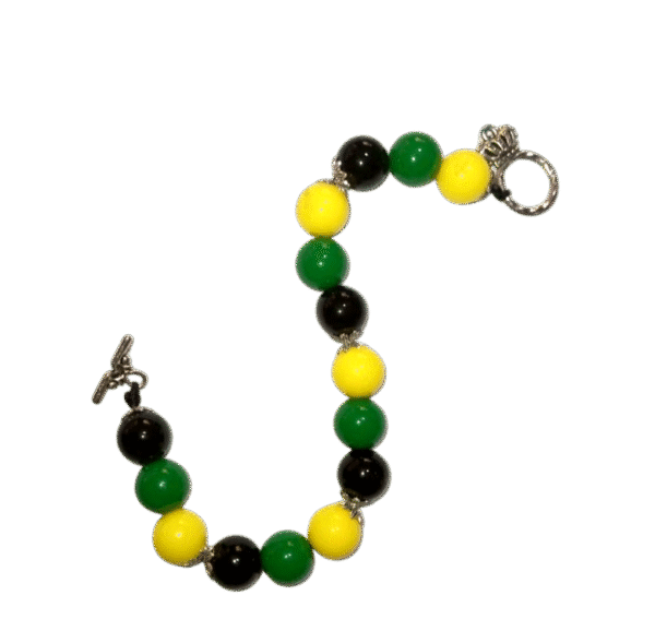 Elegant Jamaican Bead Bracelet - Image 2
