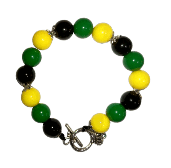 Elegant Jamaican Bead Bracelet