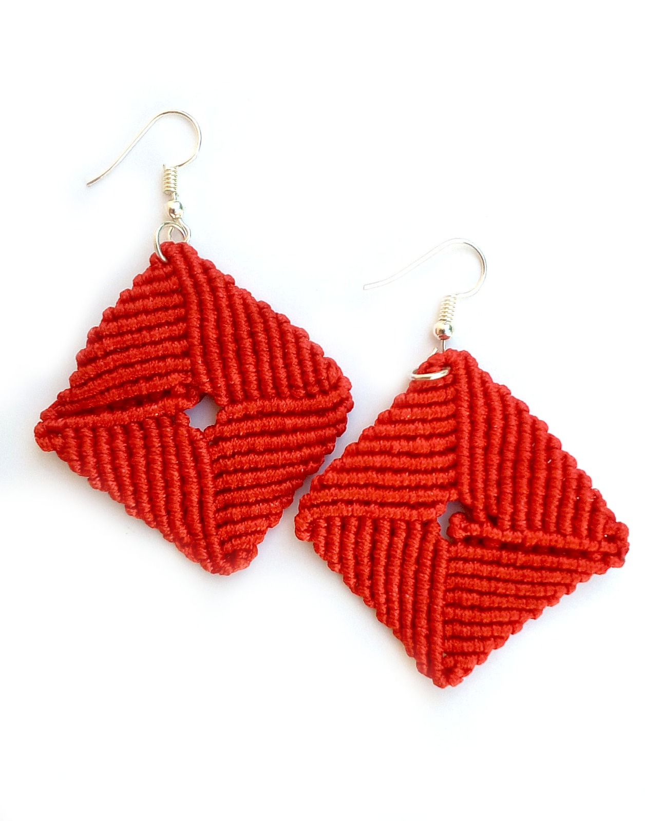 Tropical Squares - Jumbo Red